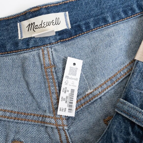 Madewell Super Wide Leg Jeans High Rise 90s Style Fannin Wash - Picture 7 of 15